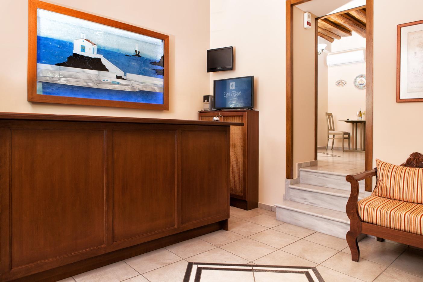 Egli Hotel Ándros Eksteriør billede